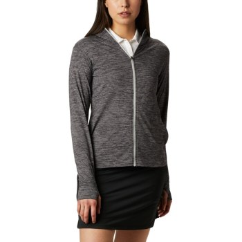 Columbia Sweater Dames, Omni-Wick Sky Full Zip Long Sleeve Zwart, 21CMSIGTF